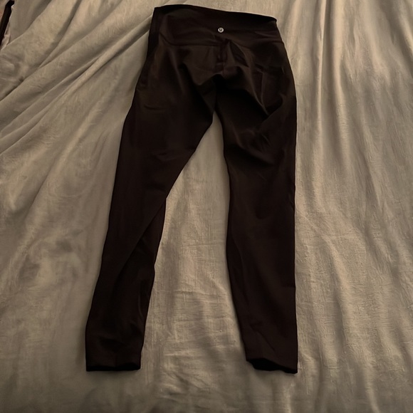 Size 6 black lululemon leggings. - Picture 3 of 3
